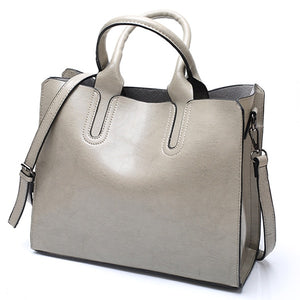 HJPHOEBAG leather luxury handbags women bags Lady Large Tote Bag Female Pu Shoulder Bag Women messenger bag bolsa feminina YC001