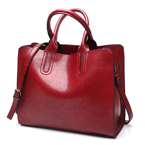 HJPHOEBAG leather luxury handbags women bags Lady Large Tote Bag Female Pu Shoulder Bag Women messenger bag bolsa feminina YC001